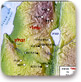 מלחמת דבורה וברק בכנענים : האזור שבו התרחשה המלחמה