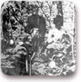 פרטיזנים יהודים מתחבאים ביער בפולין בשנת 1944