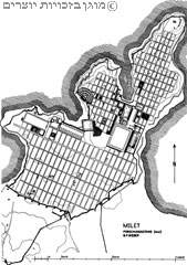 תכנון העיר מילטוס ביוון