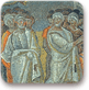 פסיפס מכנסיית סנטה מריה מג'ורה : פרידת לוט ואברהם