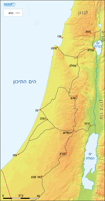 מערכת הכבישים בארץ ישראל ערב הכיבוש הבריטי, 1917