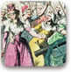 נשים צועדות לעבר ארמון ורסאי, 5 באוקטובר 1789, תחריט, המאה השמונה עשרה