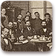 הרצל עם חובבי ציון וינאיים בבית קפה 'לובר' שבוינה, 1896