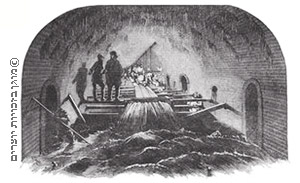 פעולות אחזקה של מערכת הניקוז בלונדון, 1854