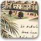 גלויה ששלח הרצל לבתו פאולינה ב- 1898 מירושלים