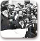 הרב קוק נושא דברים בטקס הנחת אבן הפינה לבניין החדש של ישיבת חברון, ירושלים, 5.6.1934