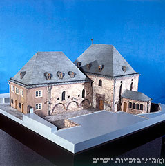 דגם בית הכנסת של קהילת וורמייזא, גרמניה