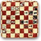 מוסלמים משחקים שחמט, איור מספר המשחקים של אלפונסו העשירי, ספרד המאה השלוש עשרה