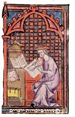 העתקת ספרים, כתב יד מן המאה הארבע עשרה, צרפת