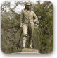 פסל של ליווינגסטון במפלי ויקטוריה, זמביה