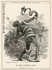 "בטבעת הגומי", קריקטורה, נובמבר 1906
