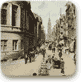 גלויה של רחוב היהודים, אמסטרדם, בסביבות 1912
