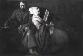 המשורר המומר היינריך היינה ואשתו מתילדה