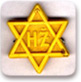 סימן היכר ליהודים שיהודי סלובקיה נדרשו להצמיד אל בגדיהם (HZ) 