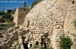 החומה הכנענית בשטח G