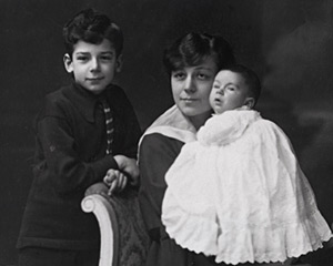 ורה וייצמן והילדים, 1917