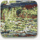 קלוד מונה, "ברכת חבצלות המים: הרמוניה בוורוד", 1900, שמן על בד, 100*89.5 ס"מ