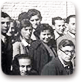 בובר בחברת תלמידיו באוניברסיטה העברית, ראשית שנות ה- 40