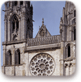 קתדרלת נוטר-דאם, שארטר, צרפת,  1145 – 1220. צילום חוץ