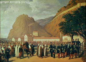 טקס הכניעה של אלג'יריה לפני הכוחות הצרפתיים, 1847