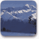 הר קוק והר טסמן שבאגם מיטיסיין